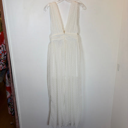 Pre-Owned Size S Dress Day White Casual Dress