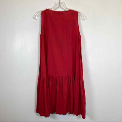 Pre-Owned Size 6 Love Moschino Red/ Blue Casual Dress