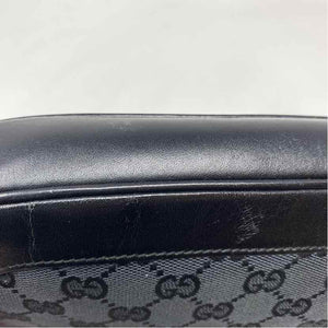 Pre-Owned Gucci Black Canvas Designer Handbag