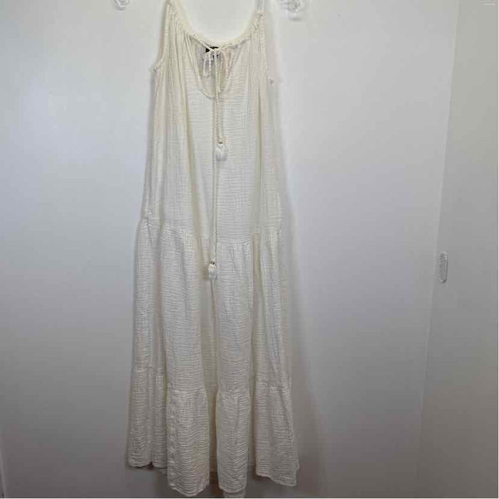 Pre-Owned Size S Echo White Casual Dress