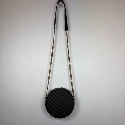 Pre-Owned Saint Laurent Black Leather Designer Handbag