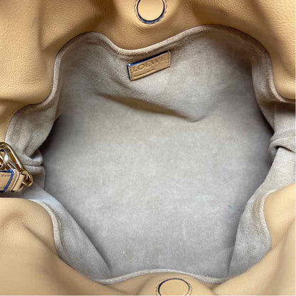 Pre-Owned Loewe Cognac Leather Designer Handbag