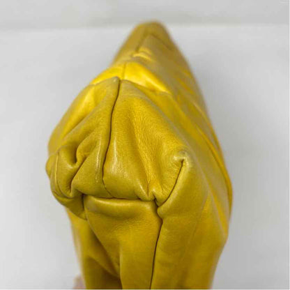 Pre-Owned Gucci Yellow Leather Designer Handbag