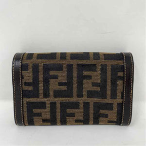 Pre-Owned Fendi Monogram Canvas Designer Wallet