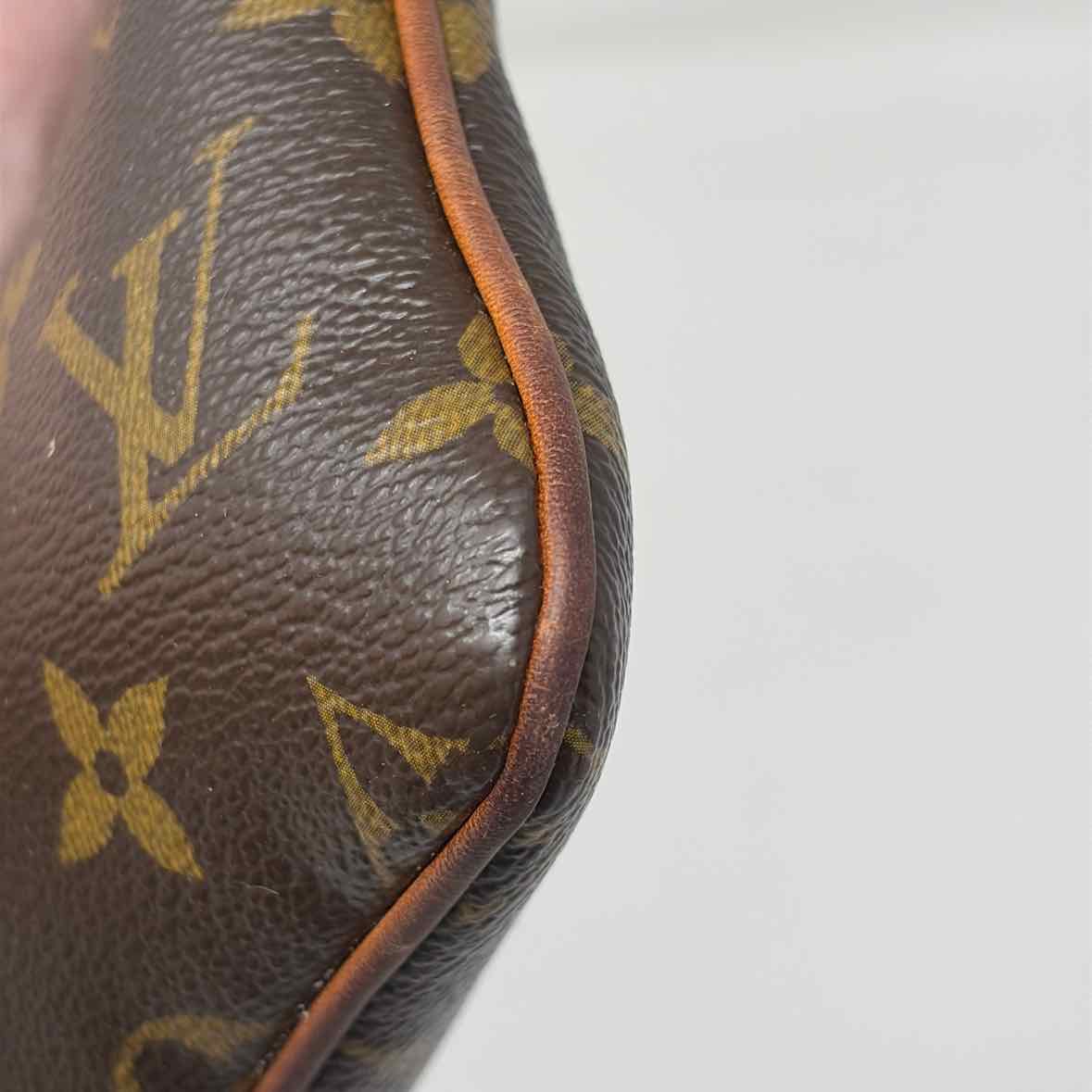 Pre-Owned Louis Vuitton Brown Coated Canvas Designer Handbag