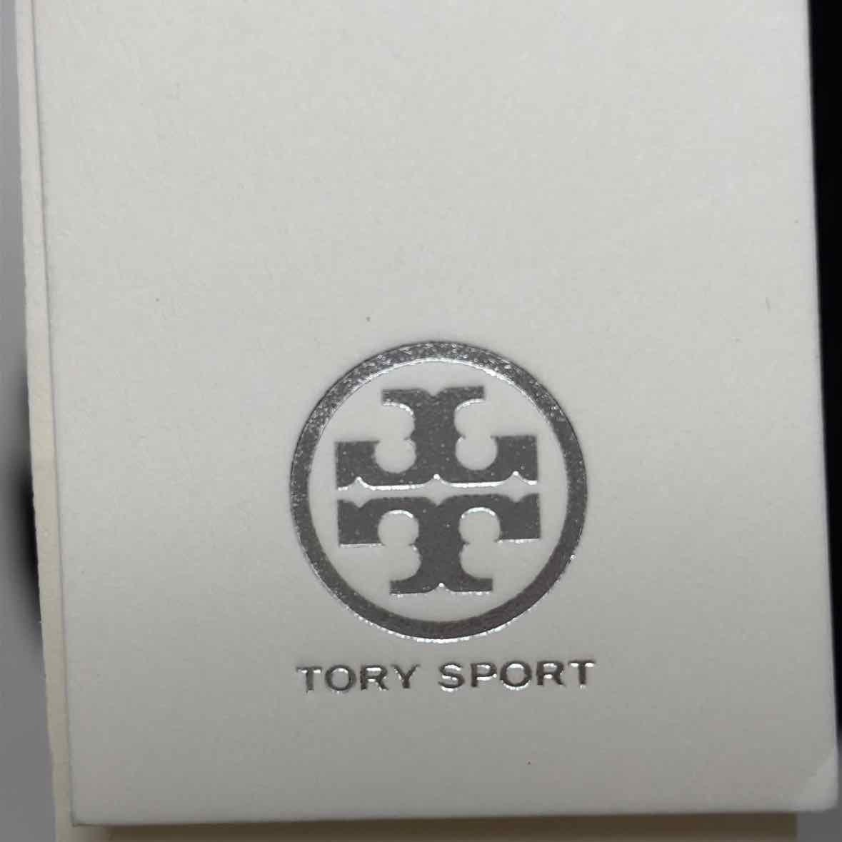 Pre-Owned Tory Sport Black/White Knit Gloves