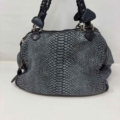 Pre-Owned Giorgio Brato Blue Leather Handbag