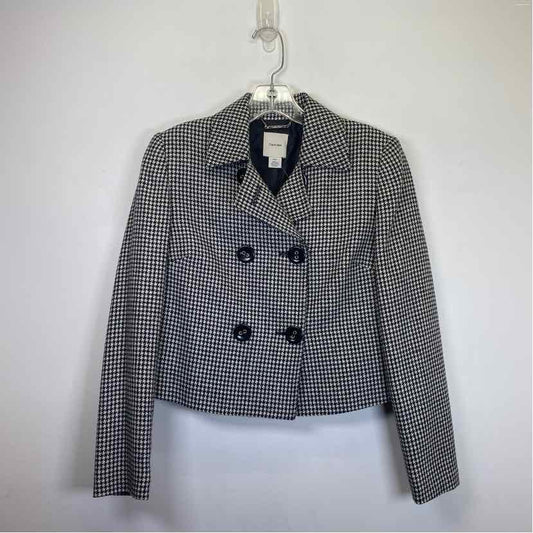 Pre-Owned Size S Calvin Klein Houndstooth Jacket