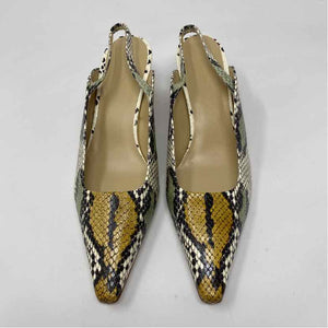 Pre-Owned Shoe Size 9.5 Regina Pyo Snake Print Heels