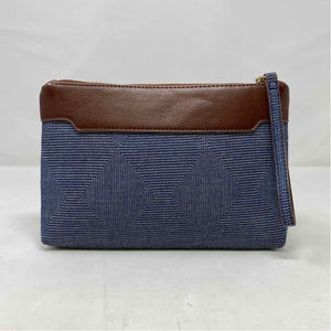 Pre-Owned Miss Albright Gray Canvas Wristlet