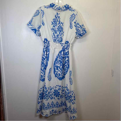 Pre-Owned Size XS THML White Floral Casual Dress