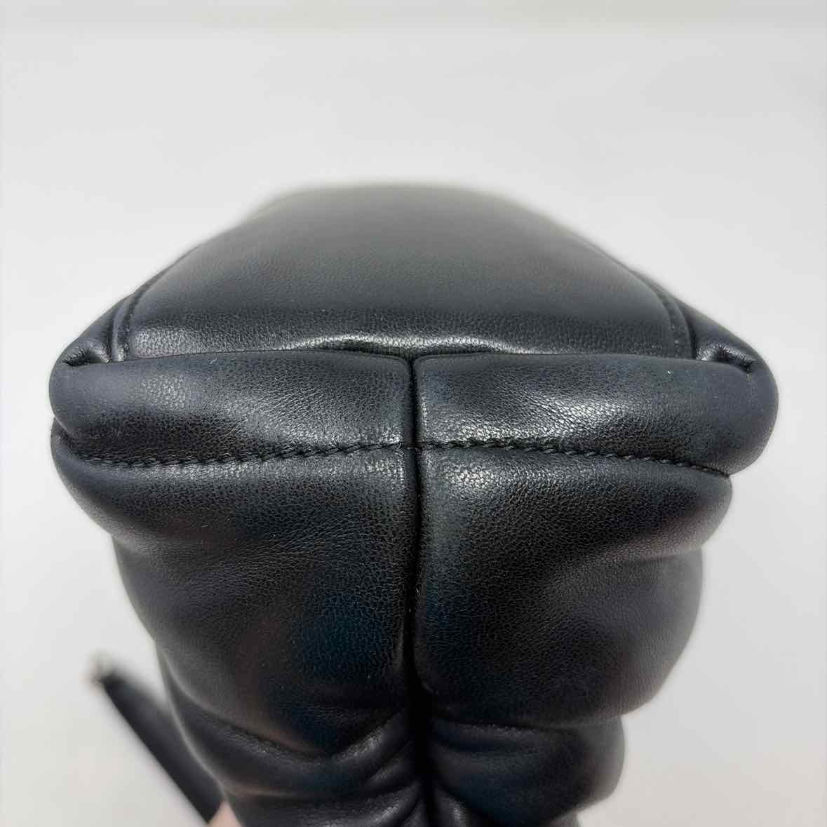 Pre-Owned Saint Laurent Black Leather Designer Handbag