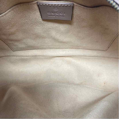 Pre-Owned Gucci Mauve Leather Designer Handbag