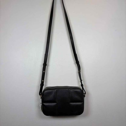 Pre-Owned Demellier Black Leather Handbag