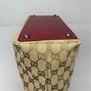 Pre-Owned Gucci Monogram Canvas Designer Handbag