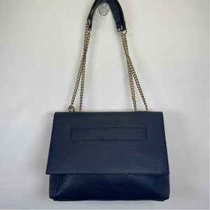 Pre-Owned Guess Navy Leather Handbag