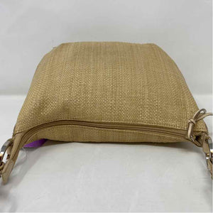 Pre-Owned etienne aigner Beige Raffia Handbag