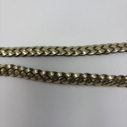 Pre-Owned Lilly Pulitzer Gold Leather Belt