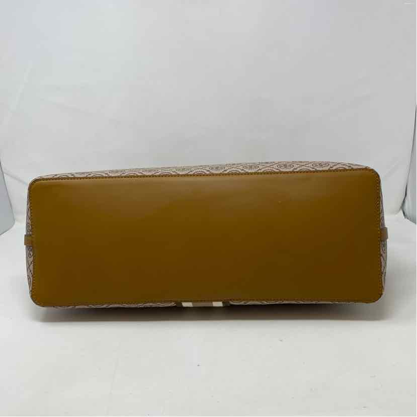 Pre-Owned Tory Burch Monogram Coated Canvas Handbag