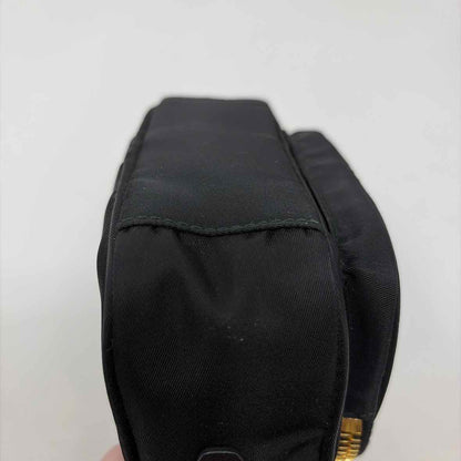 Pre-Owned Prada Black Nylon Designer Handbag