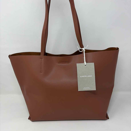 Pre-Owned Everlane Cognac Leather Handbag