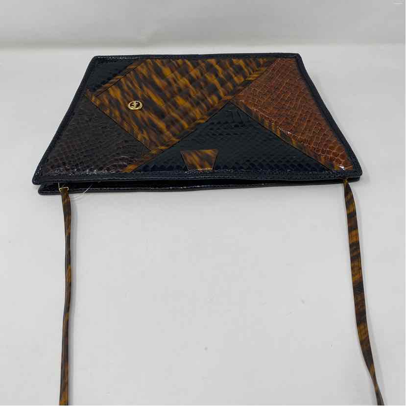 Pre-Owned C. Fiori Brown Multi Snake Handbag