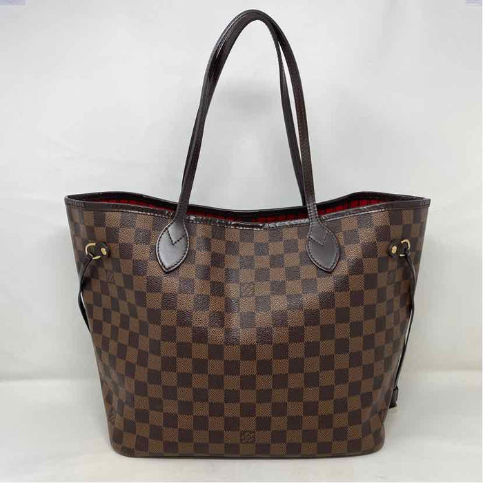 Pre-Owned Louis Vuitton Damier Eben Canvas Designer Handbag