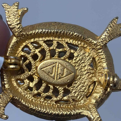 Pre-Owned Judith Jack Gold Sterling Brooch