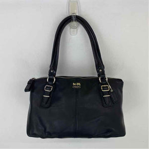 Pre-Owned Coach Black Leather Handbag