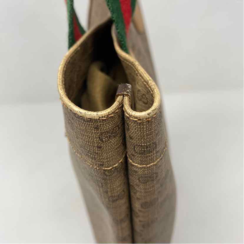 Pre-Owned Gucci Monogram Canvas Designer Handbag