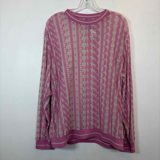 Pre-Owned Size L One Teaspoon Pink Multi Top