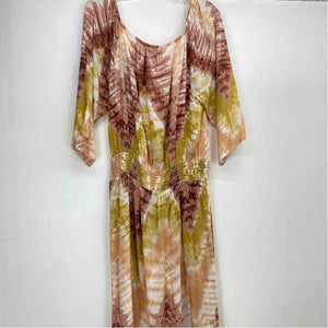 Pre-Owned Size L Lascana Tie-Dye Casual Dress