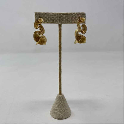 Gold Metal Earrings