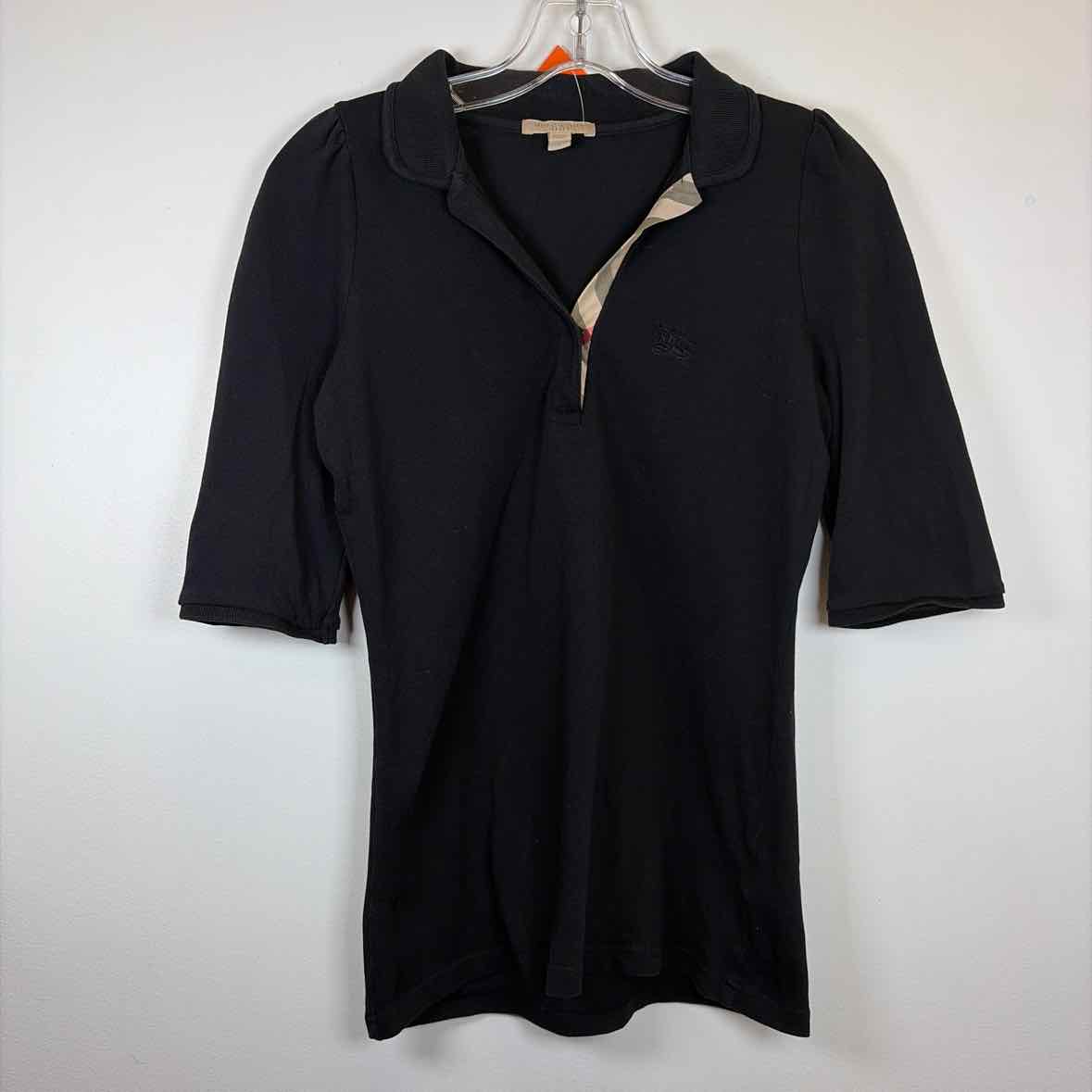 Pre-Owned Burberry Black Cotton Women Size S Designer Clothes