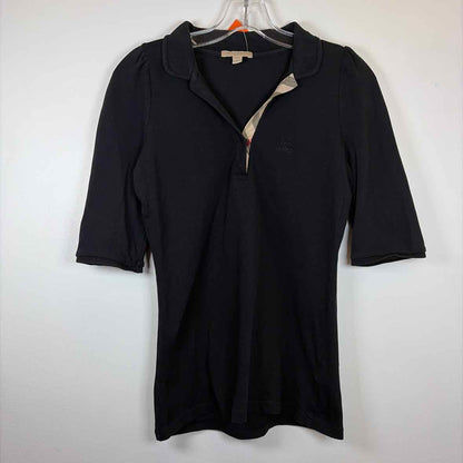 Pre-Owned Burberry Black Cotton Women Size S Designer Clothes