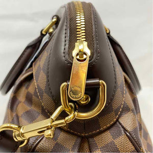 Pre-Owned Louis Vuitton Damier Eben Canvas Designer Handbag