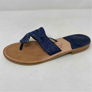Pre-Owned Shoe Size 11 Jack Rogers Navy Sandals
