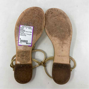 Pre-Owned Shoe Size 6 Kate Spade Gold Sandals