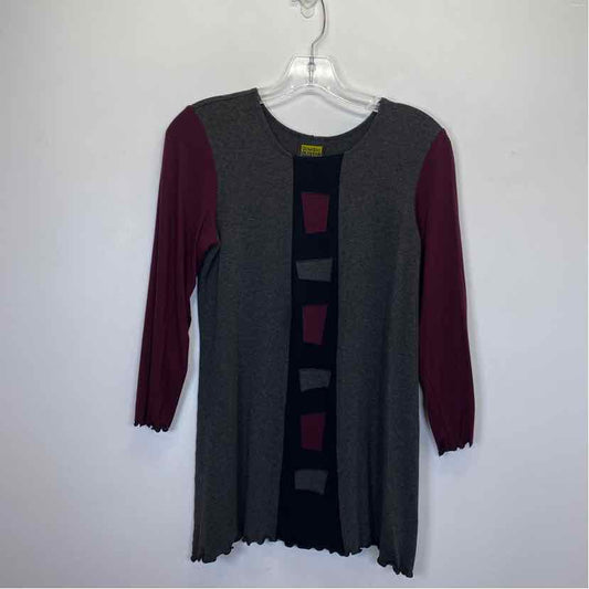 Pre-Owned Size S Sondra Sardis Grey Multi Top