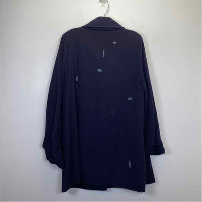 Pre-Owned Size M Jeffrey Weiss Navy Multi Coat