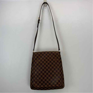 Pre-Owned Louis Vuitton Damier Eben Canvas Designer Handbag