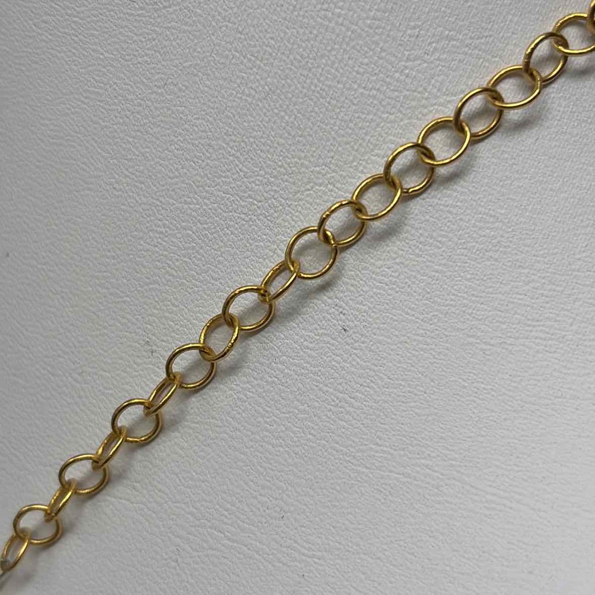 Pre-Owned David Aubrey Gold Multi Beaded Necklace