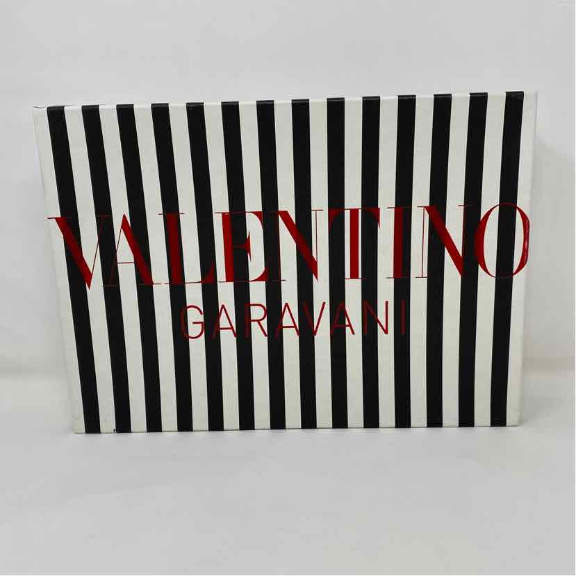 Pre-Owned Valentino Striped Leather Designer Handbag