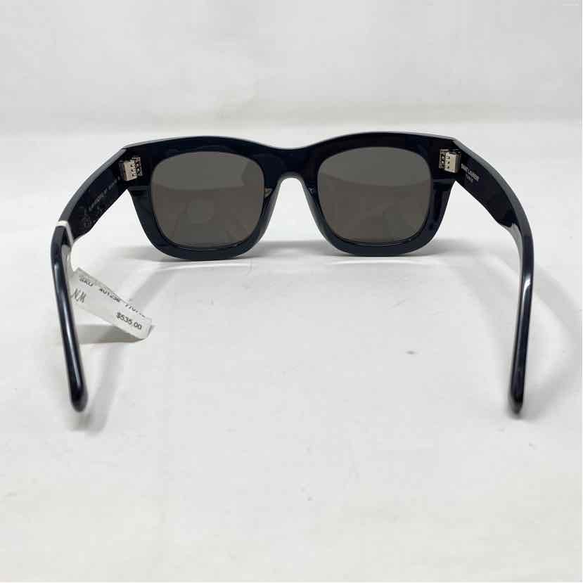 Pre-Owned Saint Laurent Black Plastic Designer Sunglasses