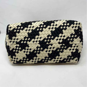 Pre-Owned Naghedi Black/White Neoprene Handbag
