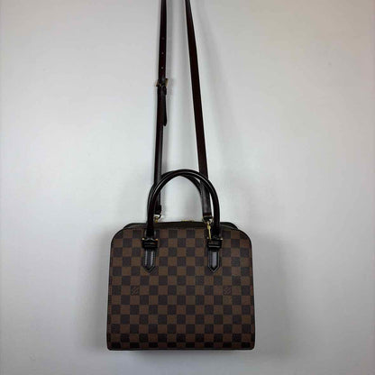 Pre-Owned Louis Vuitton Brown Leather Designer Handbag