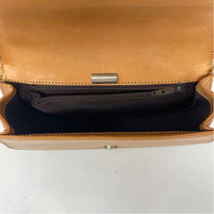 Pre-Owned Giorgio Armani Tan Leather Handbag