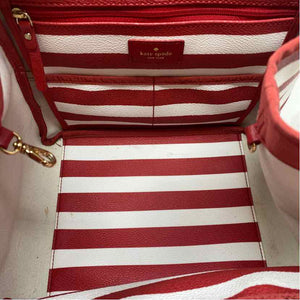 Pre-Owned Kate Spade Striped Leather Handbag