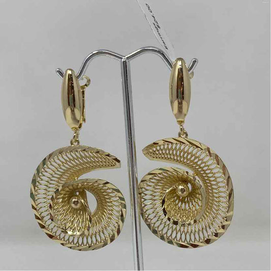 Gold Metal Earrings