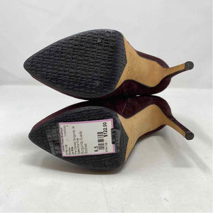 Pre-Owned Shoe Size 6.5 Le SIlla Burgundy Booties